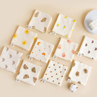 Baby Face Towel Newborn Cotton Items Muslin Baby Bibs Handkerchief Soft Saliva T