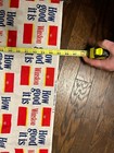 Vintage Retro Winston Cigarettes How Good It Is Cloth 73   x45     Tobacco