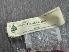 The Cracker Box Christmas Ornament Kit Nostalgia Red Beaded Satin Vintage 90s