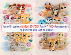 Mini Pet Shop Lps Random 5pcs Toys And Random 7pcs Accessories Kids Gift Rare