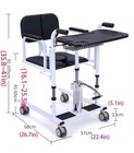 Patient Lift Transfer Chair  Patient Lift Wheelchair For Home lightweight   