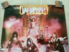 W a s p  1984 Debut Lp Rare Original Promo Poster Capitol Records Lawless Holmes