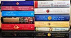 Diana Gabaldon lot 12 Hc dj   Tpb complete Set Outlander 1-9 2 Add-ons companion