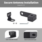 Linskip Heavy Duty Cb Antenna Mast Mount Ford F150 F250 F350 Tailgate Cb Whip Br