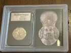 Sasanian Empire Silver Ar Drachm  Khusru Ii Ad 591-628  Ngc Ms Certified  bn099 