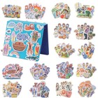 16 Pack Felt Board Bible Stories Set - Flannel Board With Storage Binder For Kid