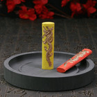 Asia 7colours Carved Dragon Chinese Painting Ink Stick Calligraphy Beginner Tool