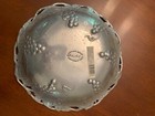 1995 Arthur Court Grape 12  Cast Aluminum Salad Bowl With Open Work Never Used