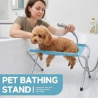 Foldable Pet Bathing Stand - Grooming Pet Bath Stand  Pets Bathing Hammock Holds