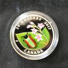 2017 Canada  20 1 Oz Silver Little Creatures  Dogbane Beetle Venetian Glass
