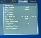 Viewsonic Pro8500  Hdmi Projector  5000 Lumens 1024x768 4900 1  2219 Lamp Hours