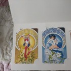 Sailor Moon Phone Card Set With Original Backing Board Vintage Collectible