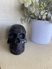 Black Skull Ritual halloween ouija Spell Wicca Witch Candle