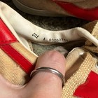 Vintage 1980 Nike All Court Low Canvas Sneakers Red Swoosh