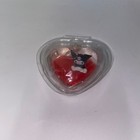 New Sanrio Tsunameez Kuromi Red Heart Glitter Keychain 