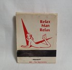 Vintage Matchbook Cover Fidlurz Bar Club Lounge Girlie Springfield Advertising