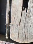 Antique Vintage Small Wood Snow Sled Toboggan Farmhouse