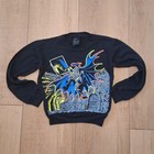 Vintage 80s Batman Pacific Coast Athletics Sweatsuit 2-piece Set - Kids 7 Usa