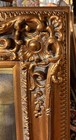 Oil Painting Victorian Signed Ornate Frame Wood Baroque Gold 36 X 48 Inches