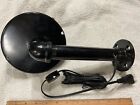 Gas Pump Globe Light Wall Mount Base New Design All Metal 6    Base Black