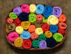 Wool Roving Color Sampler  Spinning Wool  Felting Wool   Roving Bag 12 Oz  Rove