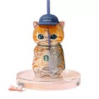 2026 Starbucks Singapore X Mofusand      Cat Shaped Glass Cup Collection New            