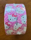 Hello Kitty Pink white Duck Duct Tape Roll 1 88 In X 10 Yds - Limited Ed 2011