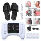 Tens Unit Muscle Stimulator Full Body Electrotherapy Device Therapy Pain Relief