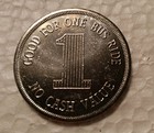 Uptown Express  las Vegas  Nevada  Transit Token - Bus - Trolly Nv
