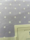 New Sealed Pottery Barn Kids Organic Cotton Pin Dot Lavender Toddler Duvet Cover