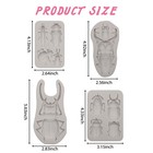Insect Silicone Mold For Crafts Beetle Fondant Bug Resin Molds Gray