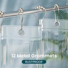 Long Shower Curtain Liner 72 X 84 Or 72 X 72 Clear Plastic Shower Liner Peva