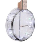 Goldtone Lglt Light-up Little Gem Banjo Ukulele W  Bag  Tuner  And Polish Cloth
