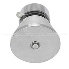 Aluminum Alloy 100w 28khz Ultrasonic Piezoelectric Transducer Cleaner Silvery