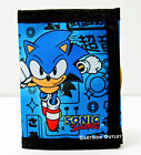 Sonic Trifold Wallet Video Game Gamer Sega Boys Birthday Gift New