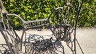 1908 Antique Singer Treadle Sewing Machine Cast Iron Table Base Stand  W  Wheel
