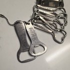 Vintage Breweriana Bottle Opener Lot On Chain W  Lucky Lager