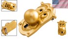Stunning Gold-finished Alice In Wonderland Doorknob Pin - Collectible Art