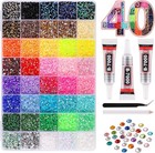 32000pcs Bedazzler Kit With Rhinestones  Bedazzling Kit 40 Colors 3mm With