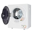 Zokop 850w Clothing Home 1 6cu ft Capacity Tumble Drum Dryer Machine White