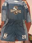 Hampton Hammerheads Lacrosse Jersey   Shorts Set  Size X-large