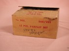 Set Of Twelve 12 Vintage Parfait Style Footed Glasses 6   