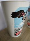 Vintage 1976 7-11 King Kong Slurpee Plastic Collector Cup Lot Of 2 Seven Eleven