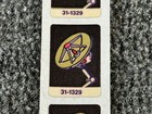 Williams Space Shuttle Pinball Machine Playfield Drop Target Decals Original Nos