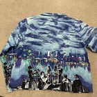 Vintage Take Two All Over Print Art Womens Jacket Size Medium