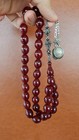 Amber Bakelite Prayer Worry Beads Baga Subha Tasbih Tasbeeh Faturan