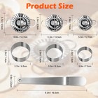 Stainless Steel Dumpling Maker Set Features Multi Size Dumpling Mold