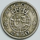 1969 Angola 2-1 2 Escudos Km  77 Circulated Condition