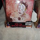 Clown Jack-in-the-box Tin Wind-up Crank Toy In Decorative Metal Box 2009