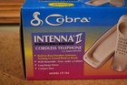 Vintage Cobra Intenna Cp-702 Cordless Telephone Black Color New In Box